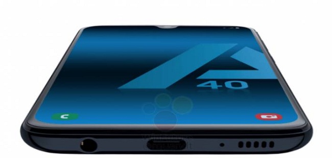 Samsung Galaxy A40 renders